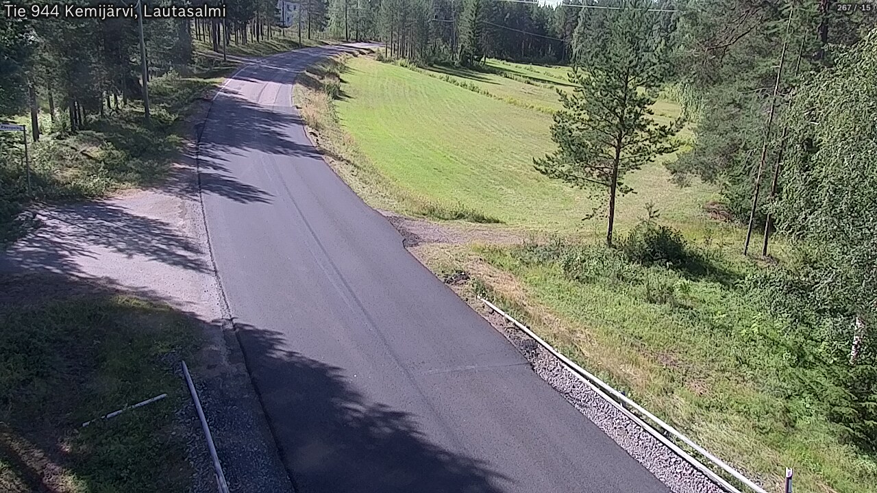 Kelikamerat Kuva Tie 944 Kemijärvi, Lautasalmi, Kemijärvi, Lappi
