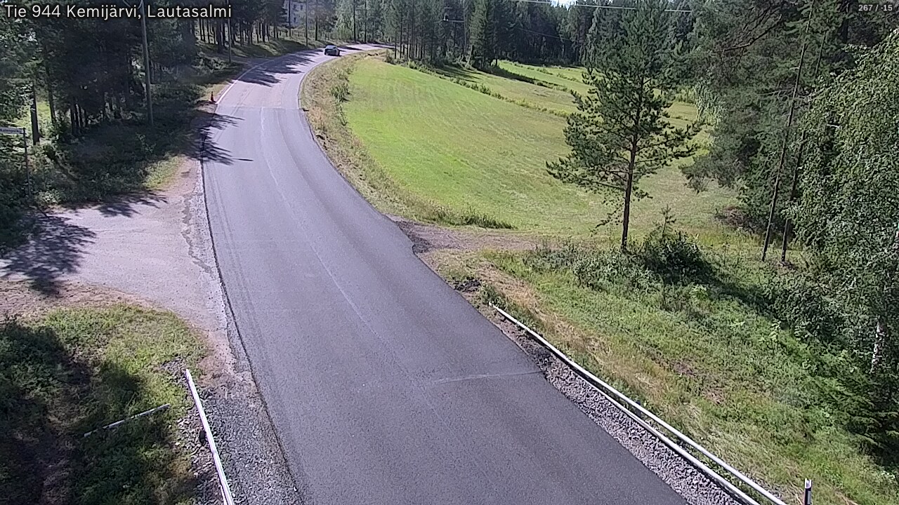 Kelikamerat Kuva Tie 944 Kemijärvi, Lautasalmi, Kemijärvi, Lappi