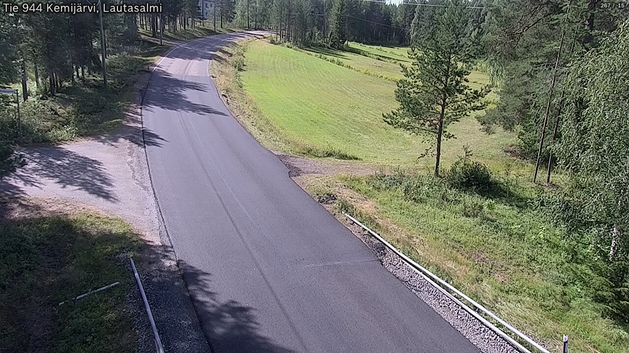 Kelikamerat Kuva Tie 944 Kemijärvi, Lautasalmi, Kemijärvi, Lappi
