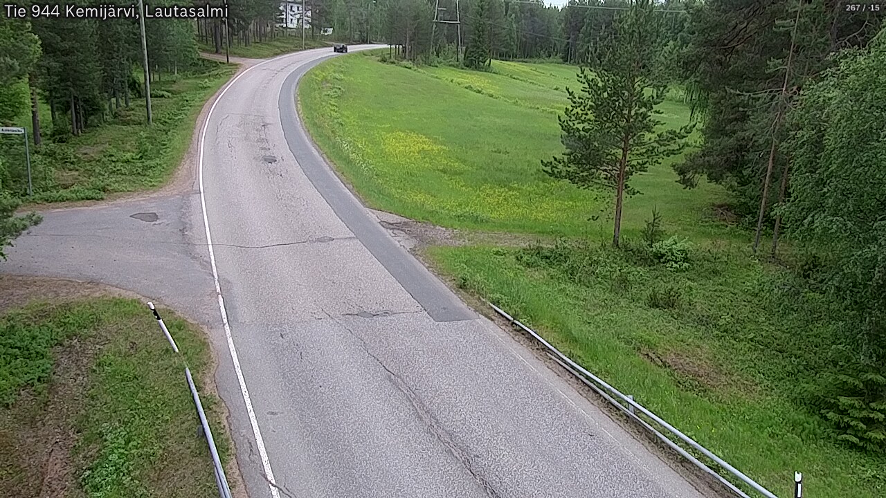 Kelikamerat Kuva Tie 944 Kemijärvi, Lautasalmi, Kemijärvi, Lappi