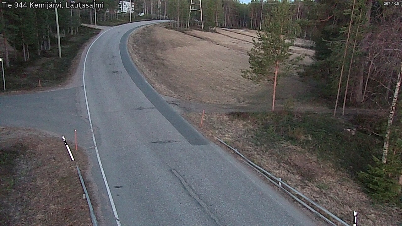 Kelikamerat Kuva Tie 944 Kemijärvi, Lautasalmi, Kemijärvi, Lappi