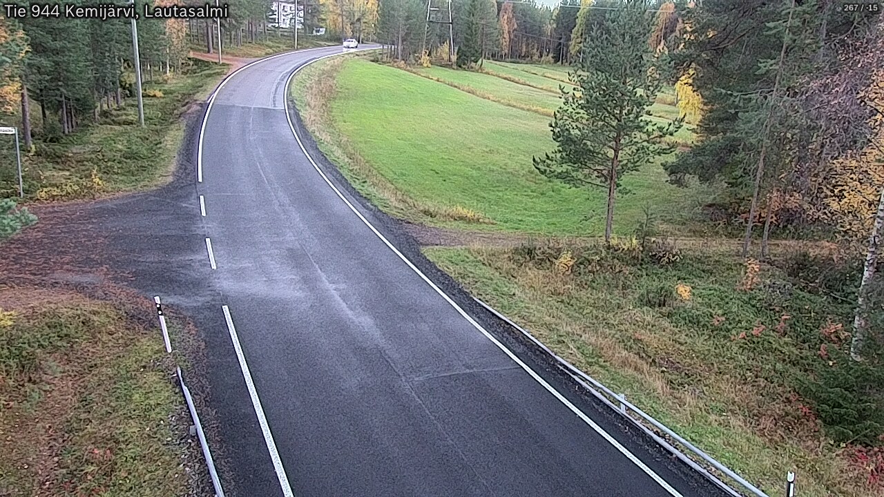Kelikamerat Kuva Tie 944 Kemijärvi, Lautasalmi, Kemijärvi, Lappi