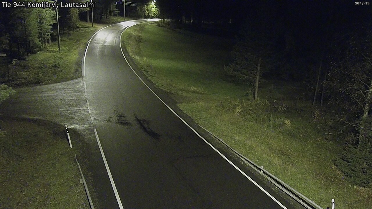 Kelikamerat Kuva Tie 944 Kemijärvi, Lautasalmi, Kemijärvi, Lappi
