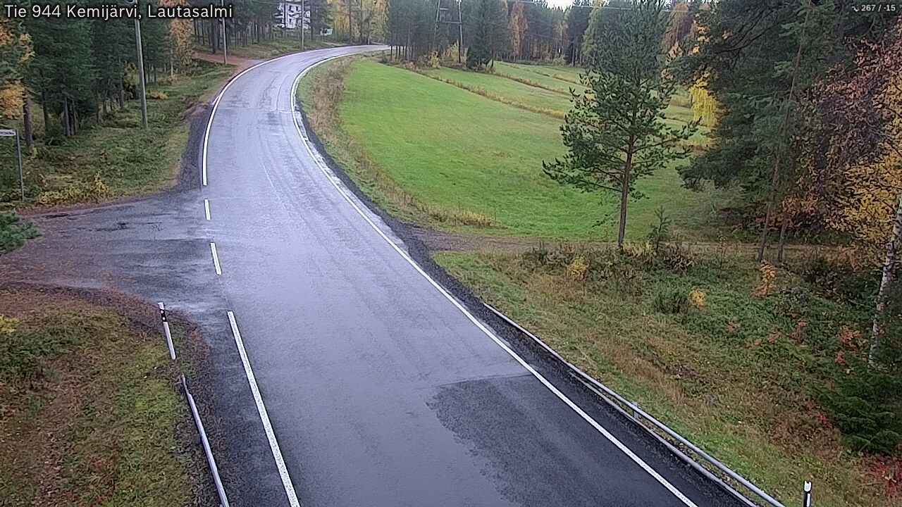 Kelikamerat Kuva Tie 944 Kemijärvi, Lautasalmi, Kemijärvi, Lappi