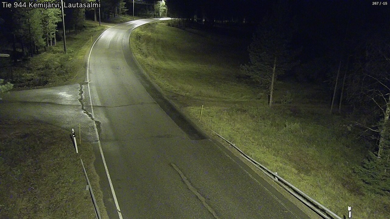 Kelikamerat Kuva Tie 944 Kemijärvi, Lautasalmi, Kemijärvi, Lappi