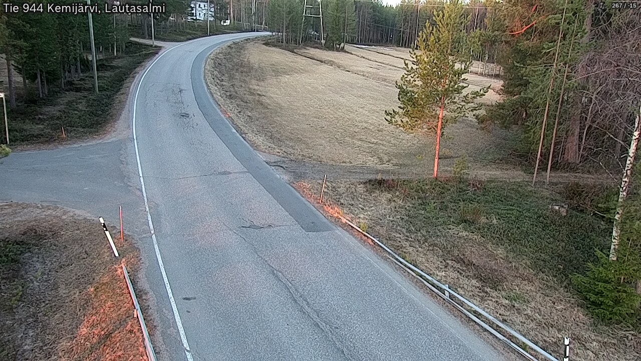 Kelikamerat Kuva Tie 944 Kemijärvi, Lautasalmi, Kemijärvi, Lappi