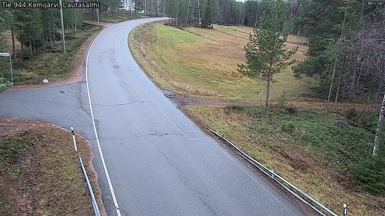 Kelikamerat Kuva Tie 944 Kemijärvi, Lautasalmi, Kemijärvi, Lappi