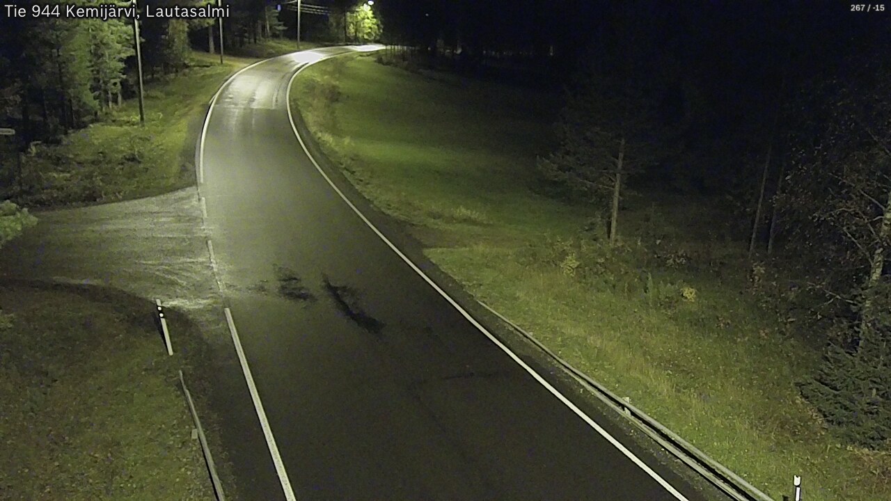 Kelikamerat Kuva Tie 944 Kemijärvi, Lautasalmi, Kemijärvi, Lappi