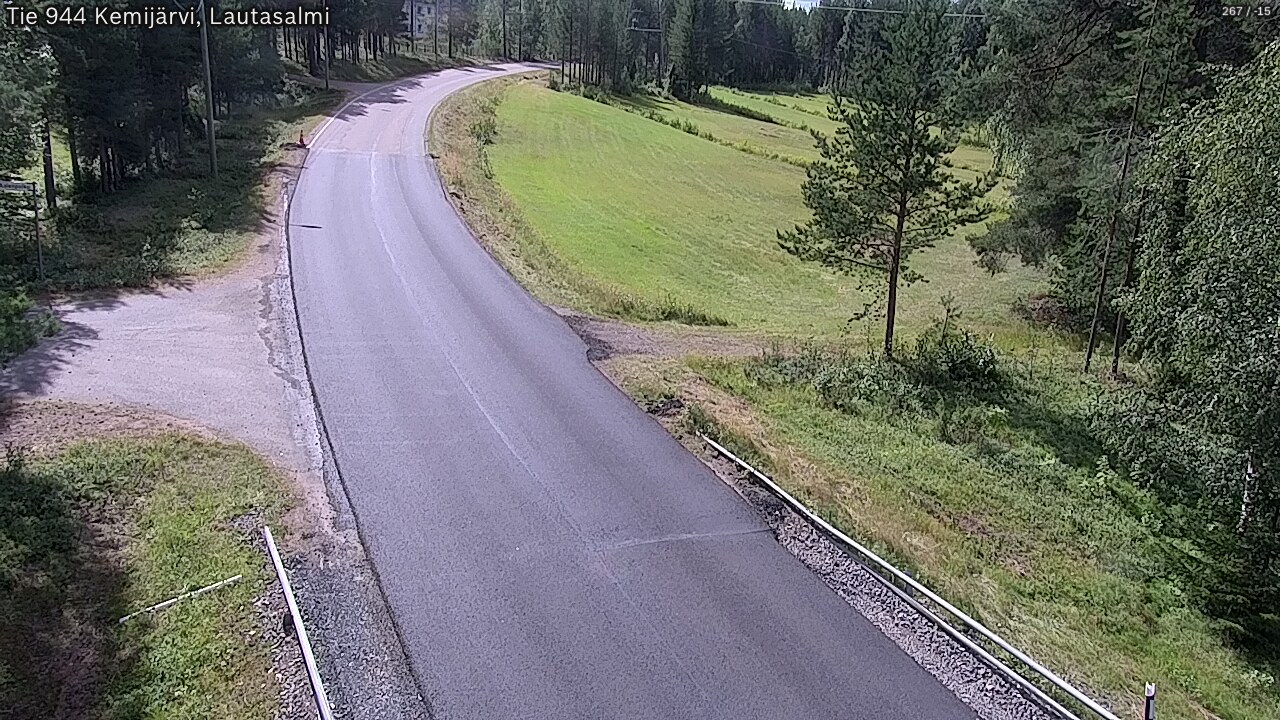 Kelikamerat Kuva Tie 944 Kemijärvi, Lautasalmi, Kemijärvi, Lappi