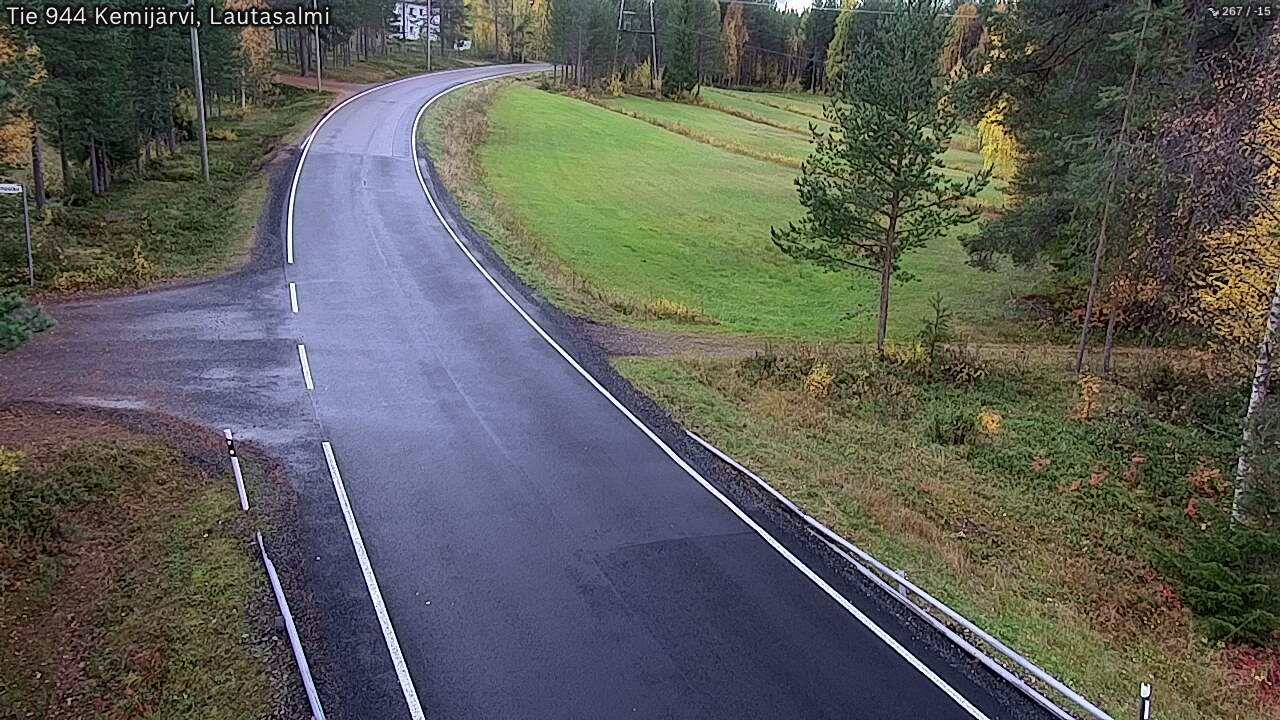 Kelikamerat Kuva Tie 944 Kemijärvi, Lautasalmi, Kemijärvi, Lappi