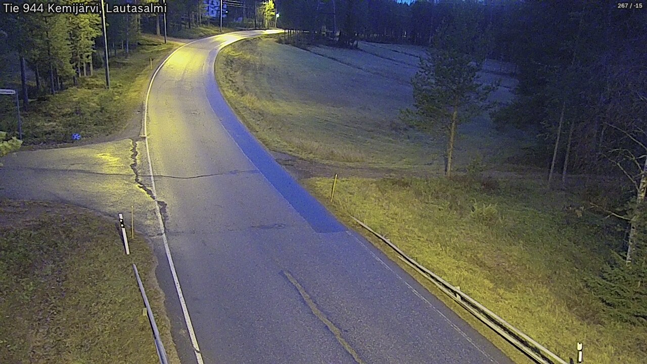 Kelikamerat Kuva Tie 944 Kemijärvi, Lautasalmi, Kemijärvi, Lappi