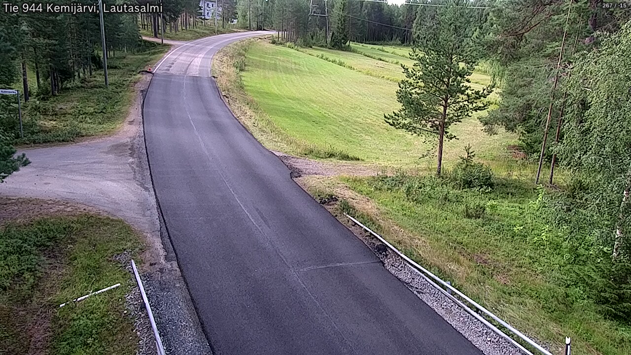 Kelikamerat Kuva Tie 944 Kemijärvi, Lautasalmi, Kemijärvi, Lappi