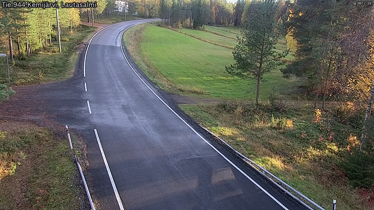 Kelikamerat Kuva Tie 944 Kemijärvi, Lautasalmi, Kemijärvi, Lappi