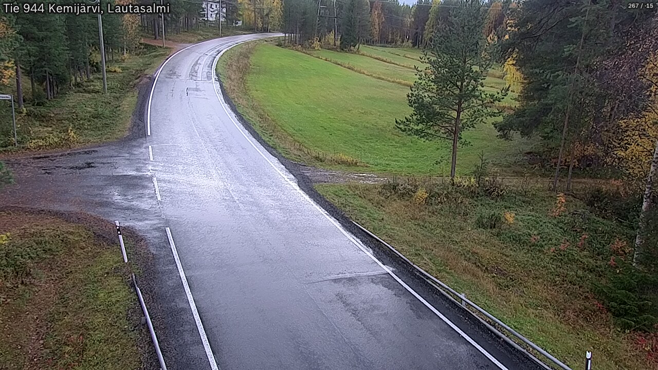 Kelikamerat Kuva Tie 944 Kemijärvi, Lautasalmi, Kemijärvi, Lappi