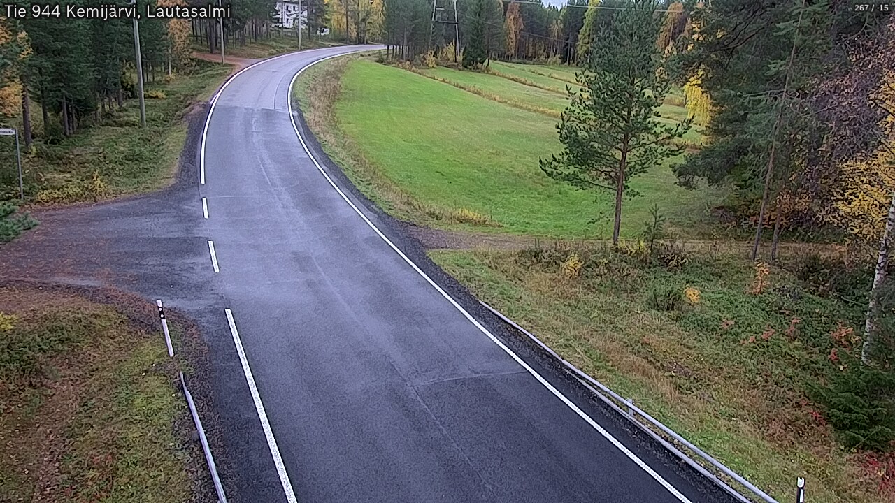 Kelikamerat Kuva Tie 944 Kemijärvi, Lautasalmi, Kemijärvi, Lappi