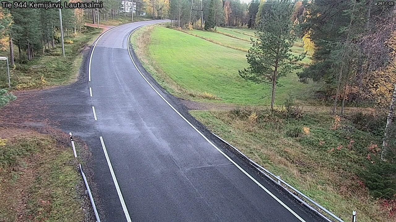Kelikamerat Kuva Tie 944 Kemijärvi, Lautasalmi, Kemijärvi, Lappi