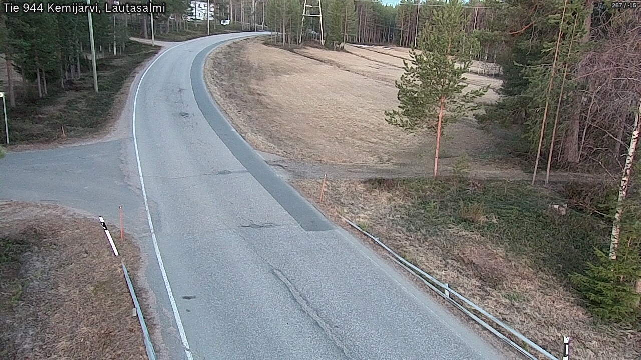 Kelikamerat Kuva Tie 944 Kemijärvi, Lautasalmi, Kemijärvi, Lappi