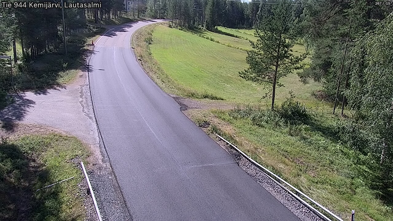 Kelikamerat Kuva Tie 944 Kemijärvi, Lautasalmi, Kemijärvi, Lappi