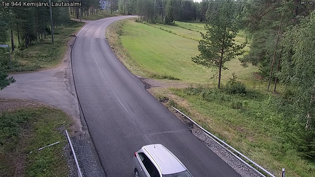 Kelikamerat Kuva Tie 944 Kemijärvi, Lautasalmi, Kemijärvi, Lappi