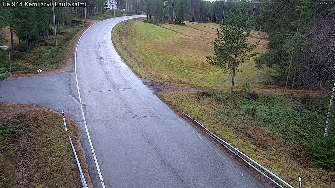 Kelikamerat Kuva Tie 944 Kemijärvi, Lautasalmi, Kemijärvi, Lappi