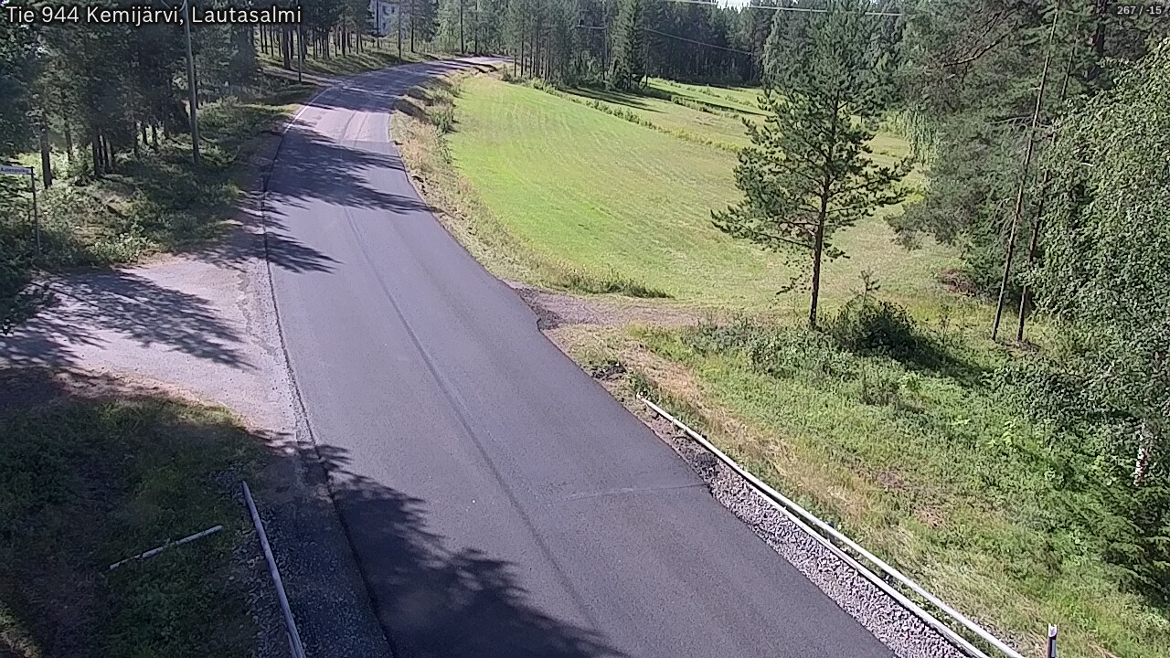 Kelikamerat Kuva Tie 944 Kemijärvi, Lautasalmi, Kemijärvi, Lappi