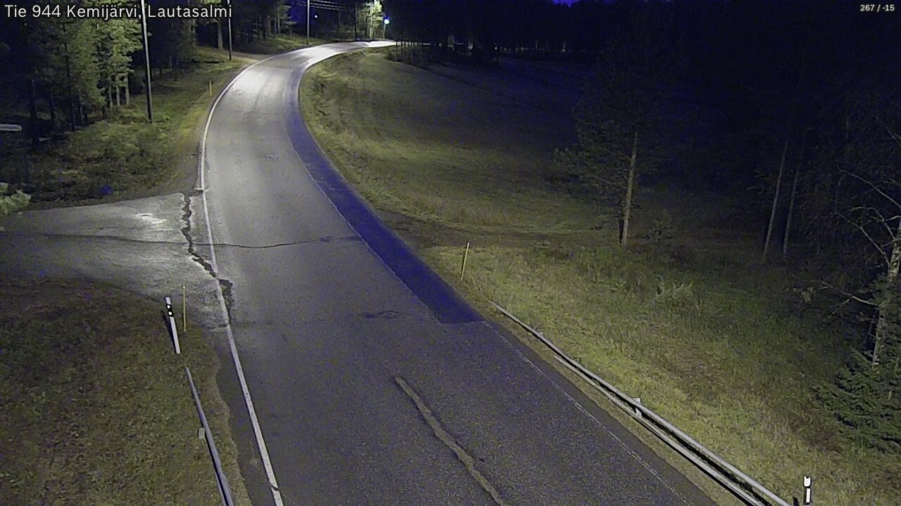 Kelikamerat Kuva Tie 944 Kemijärvi, Lautasalmi, Kemijärvi, Lappi