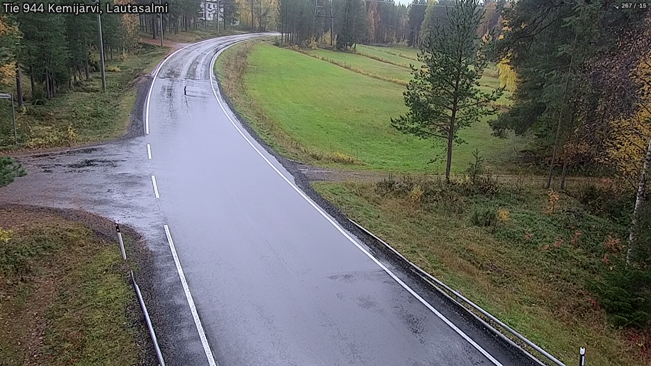 Kelikamerat Kuva Tie 944 Kemijärvi, Lautasalmi, Kemijärvi, Lappi
