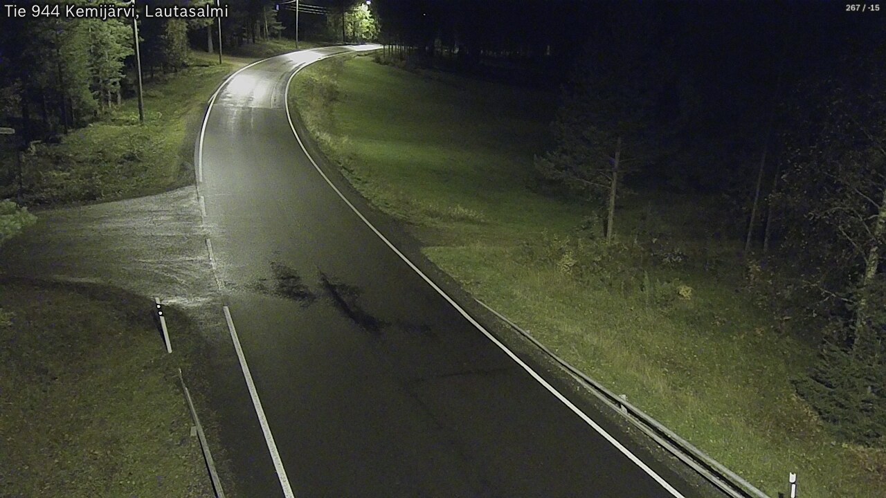 Kelikamerat Kuva Tie 944 Kemijärvi, Lautasalmi, Kemijärvi, Lappi
