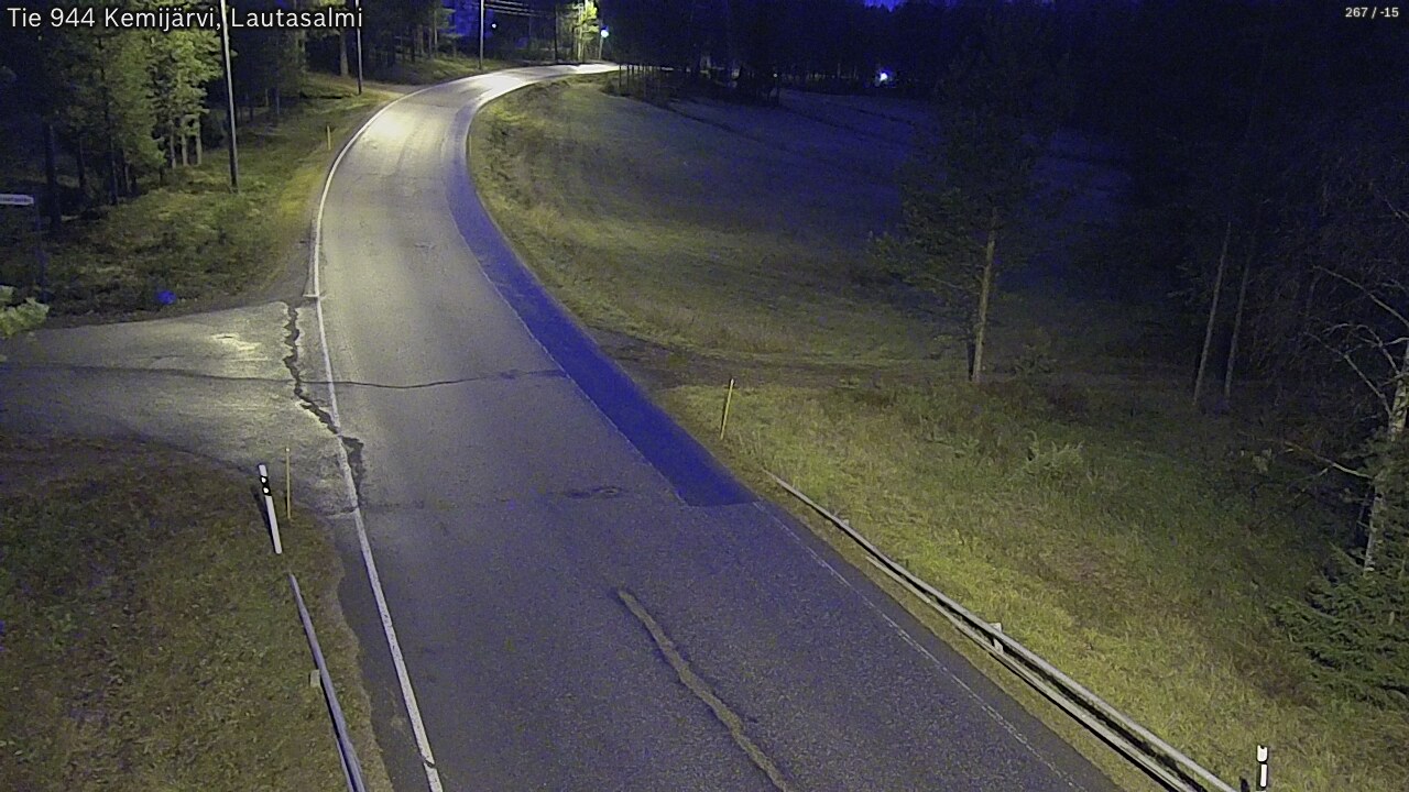 Kelikamerat Kuva Tie 944 Kemijärvi, Lautasalmi, Kemijärvi, Lappi