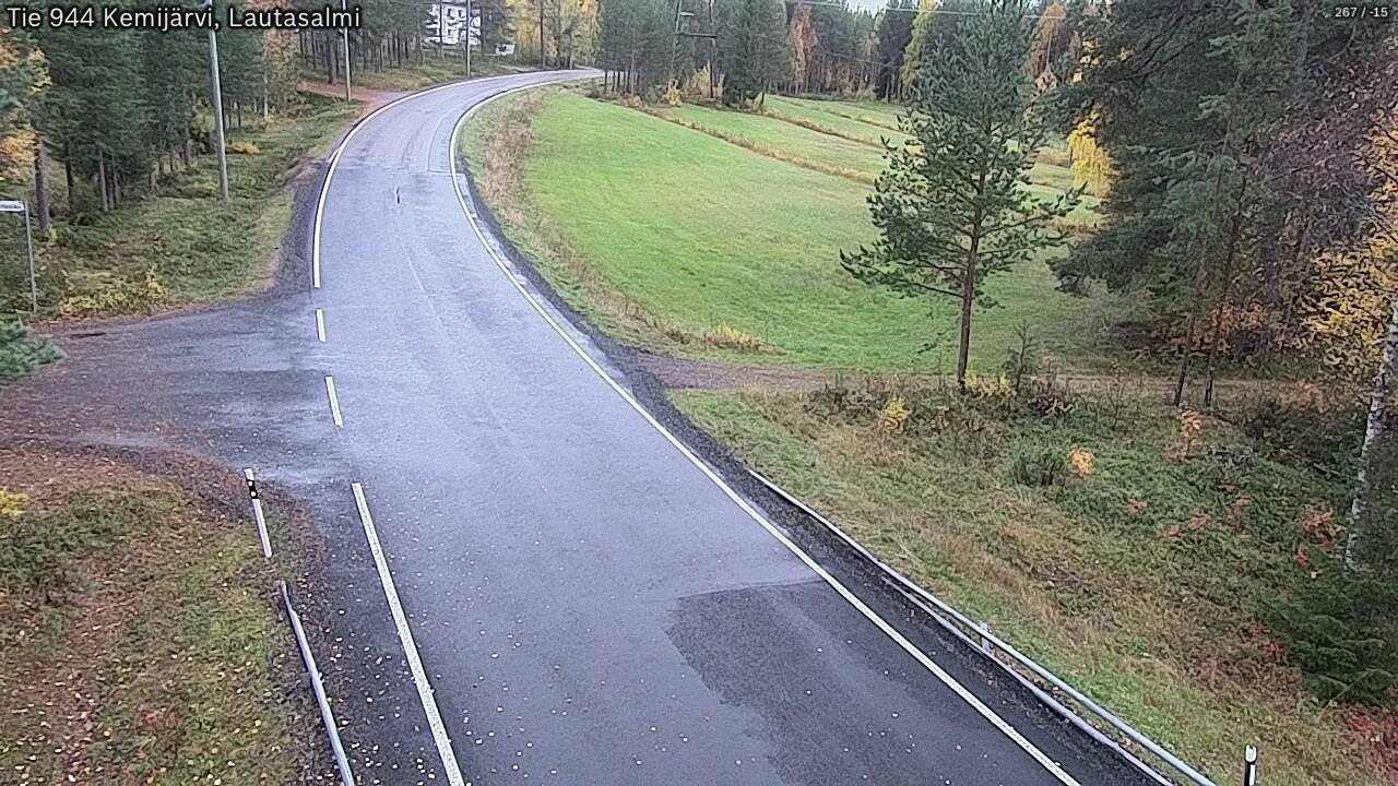 Kelikamerat Kuva Tie 944 Kemijärvi, Lautasalmi, Kemijärvi, Lappi