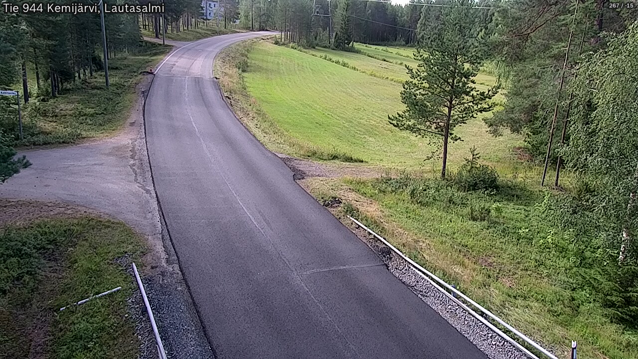 Kelikamerat Kuva Tie 944 Kemijärvi, Lautasalmi, Kemijärvi, Lappi