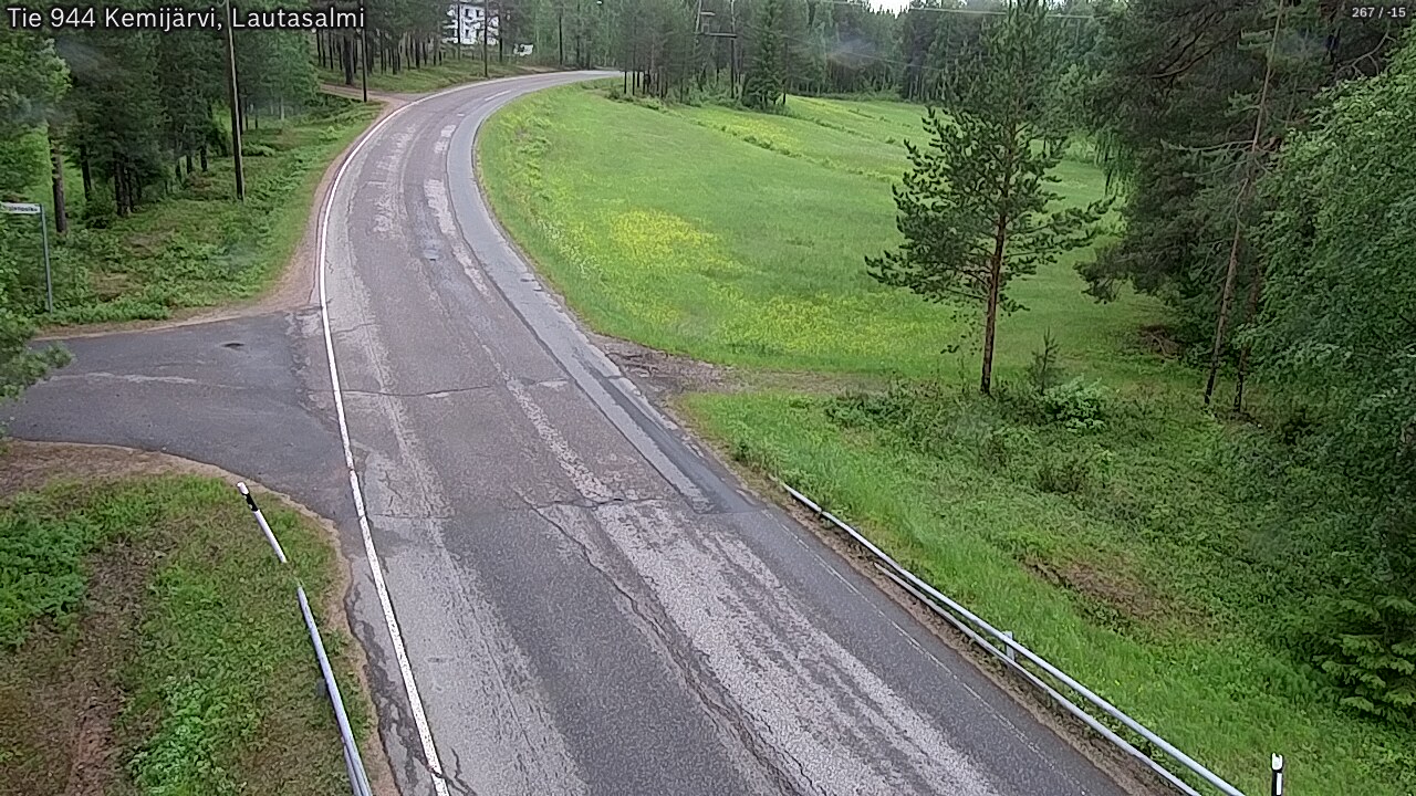 Kelikamerat Kuva Tie 944 Kemijärvi, Lautasalmi, Kemijärvi, Lappi
