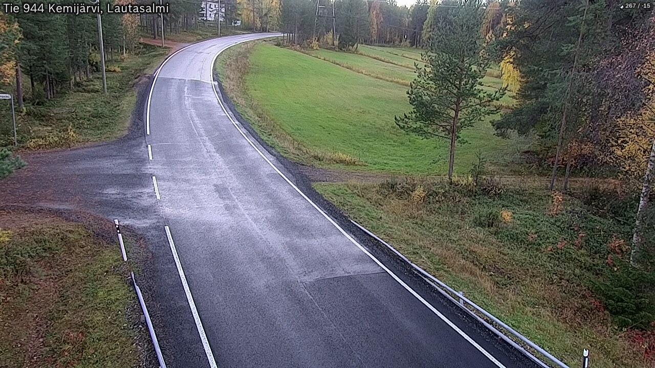 Kelikamerat Kuva Tie 944 Kemijärvi, Lautasalmi, Kemijärvi, Lappi