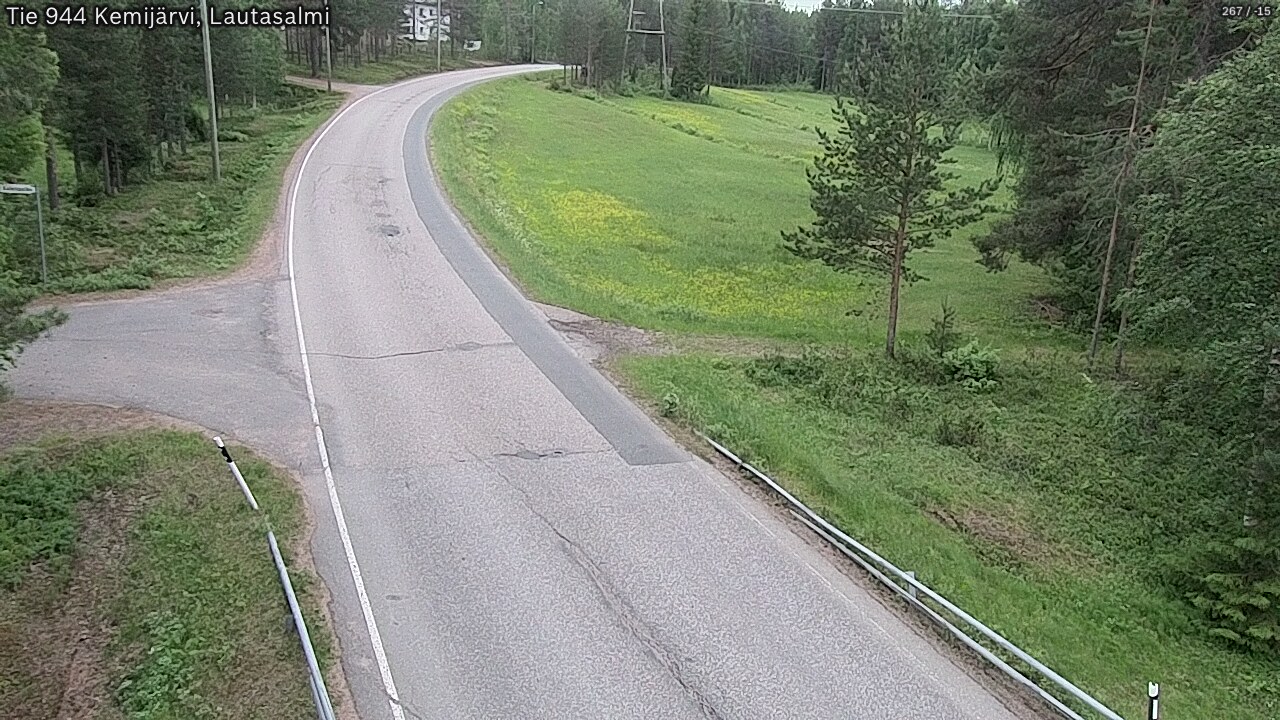 Kelikamerat Kuva Tie 944 Kemijärvi, Lautasalmi, Kemijärvi, Lappi