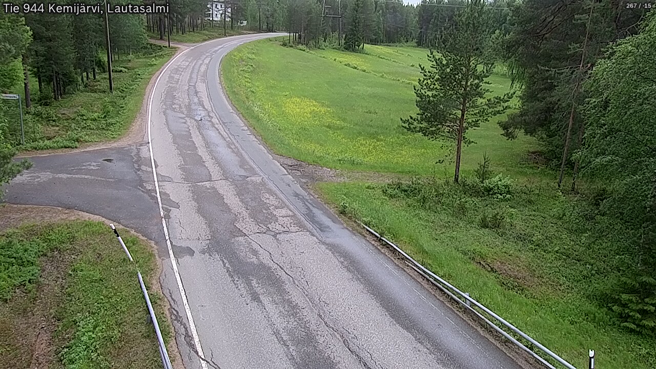Kelikamerat Kuva Tie 944 Kemijärvi, Lautasalmi, Kemijärvi, Lappi
