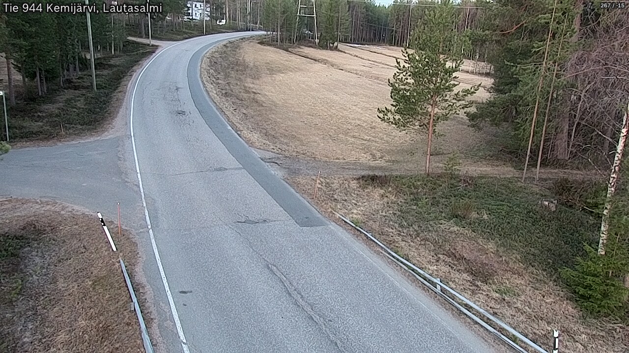 Kelikamerat Kuva Tie 944 Kemijärvi, Lautasalmi, Kemijärvi, Lappi