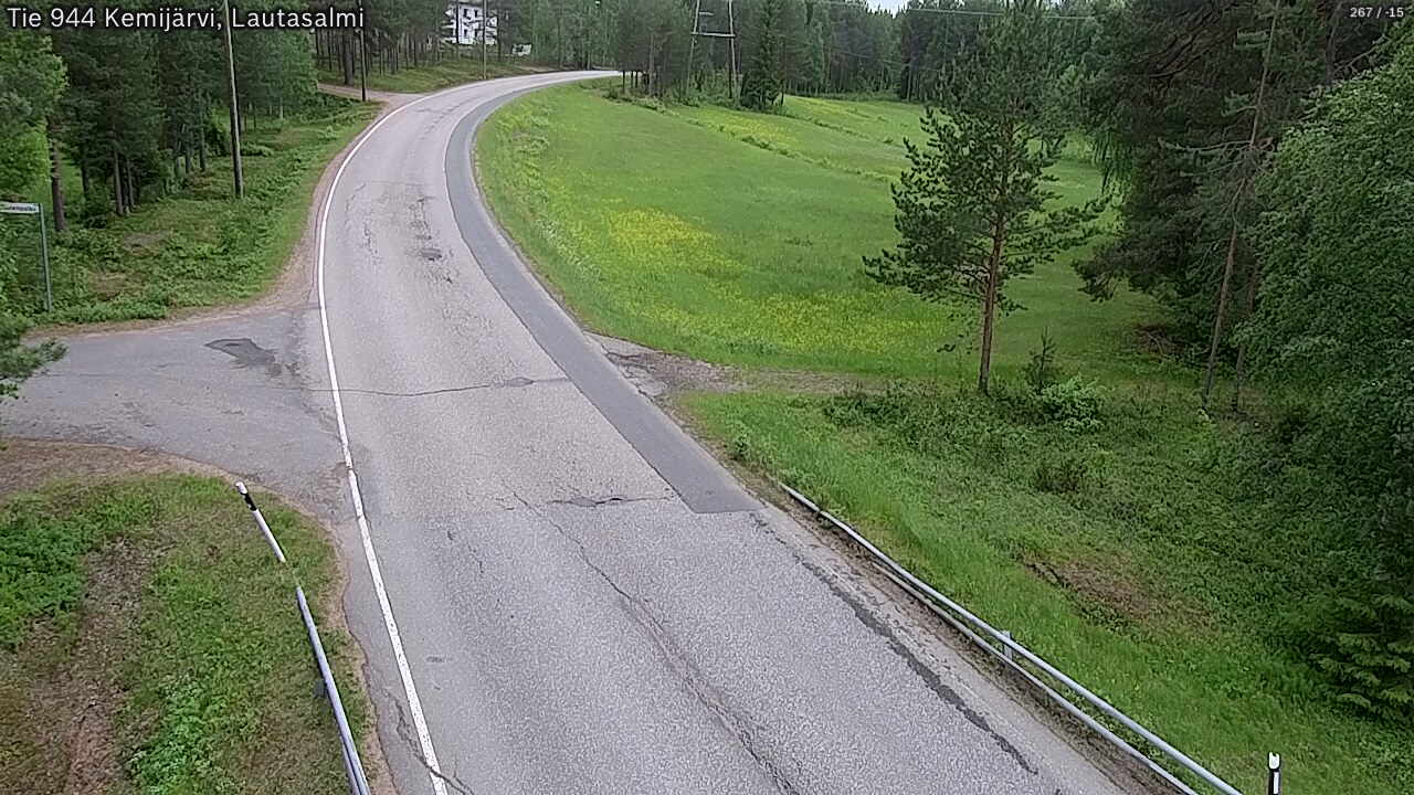 Kelikamerat Kuva Tie 944 Kemijärvi, Lautasalmi, Kemijärvi, Lappi