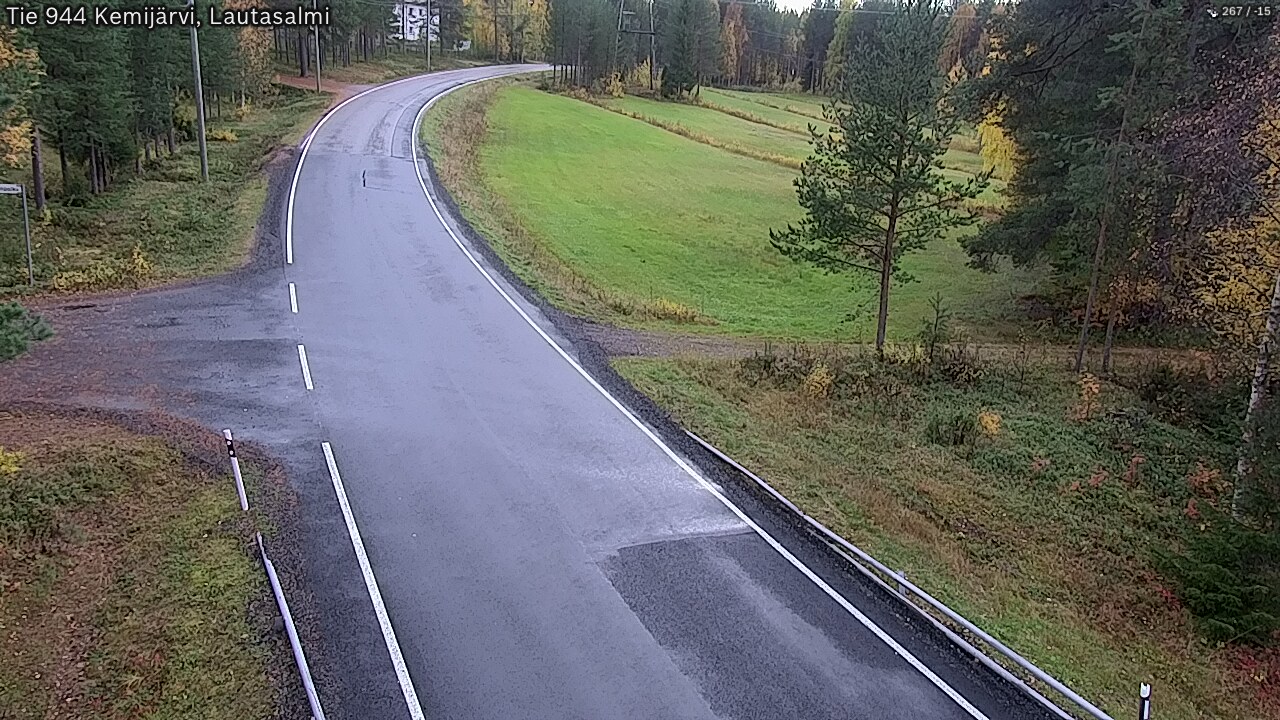 Kelikamerat Kuva Tie 944 Kemijärvi, Lautasalmi, Kemijärvi, Lappi