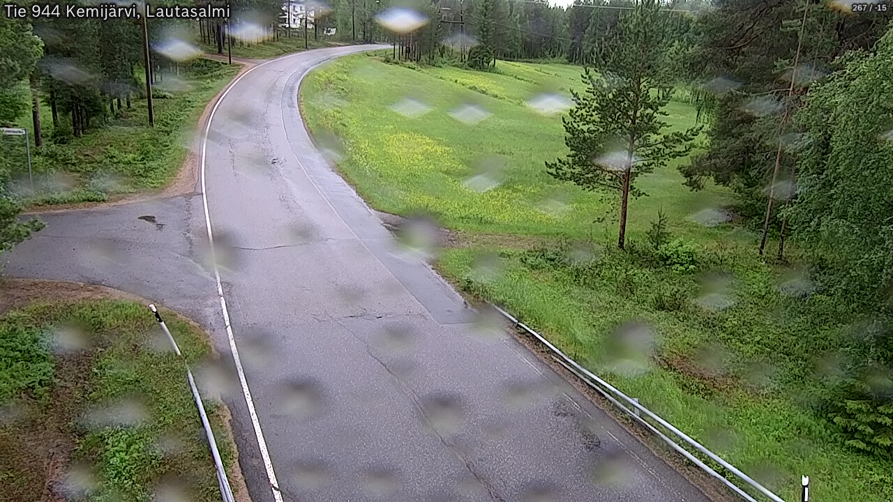Kelikamerat Kuva Tie 944 Kemijärvi, Lautasalmi, Kemijärvi, Lappi