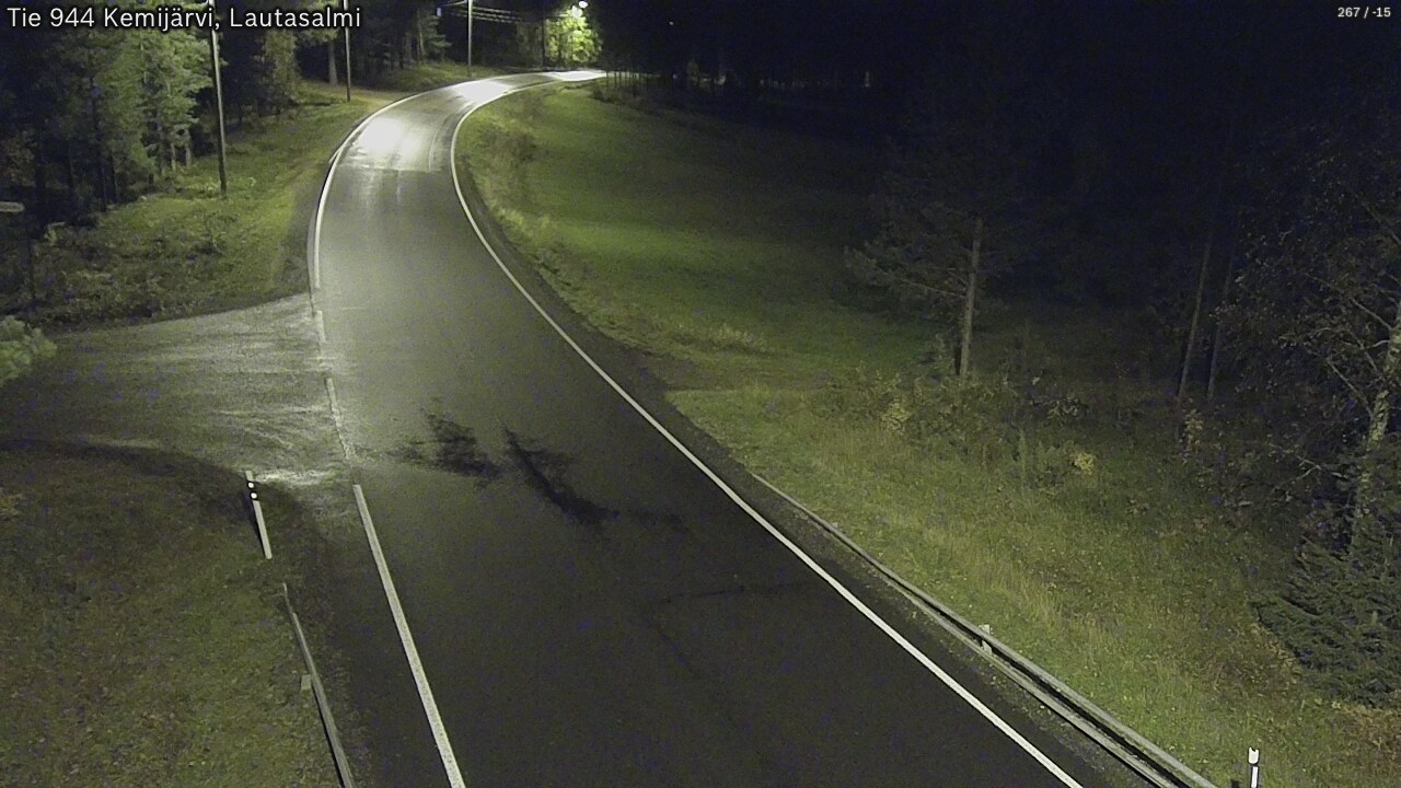 Kelikamerat Kuva Tie 944 Kemijärvi, Lautasalmi, Kemijärvi, Lappi