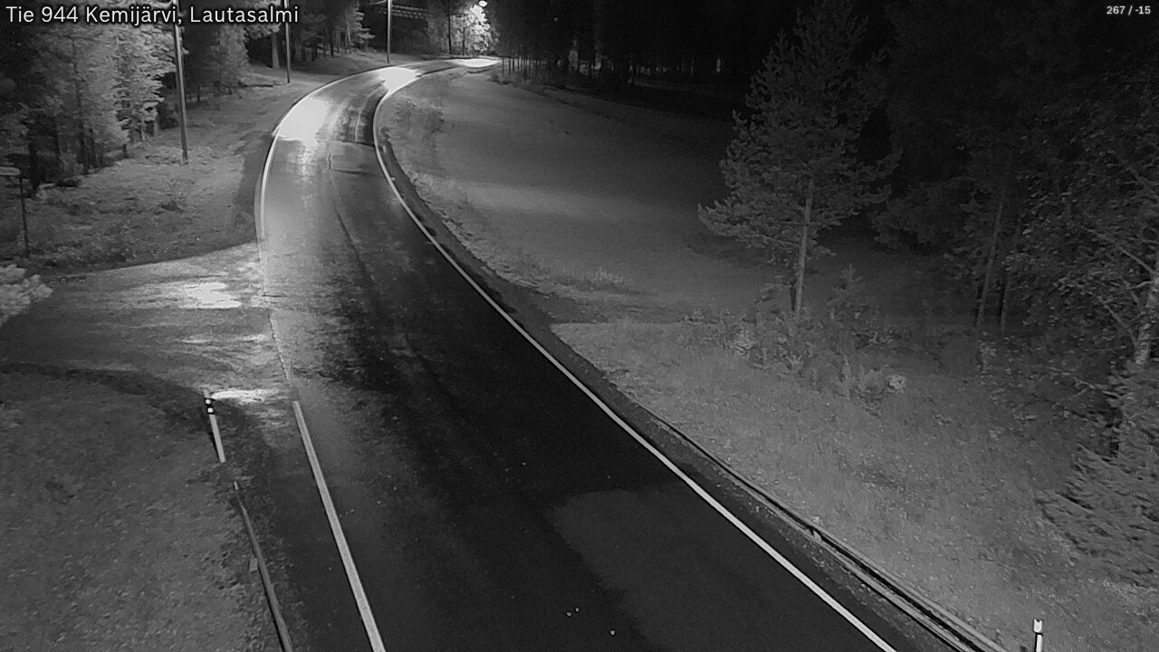 Kelikamerat Kuva Tie 944 Kemijärvi, Lautasalmi, Kemijärvi, Lappi