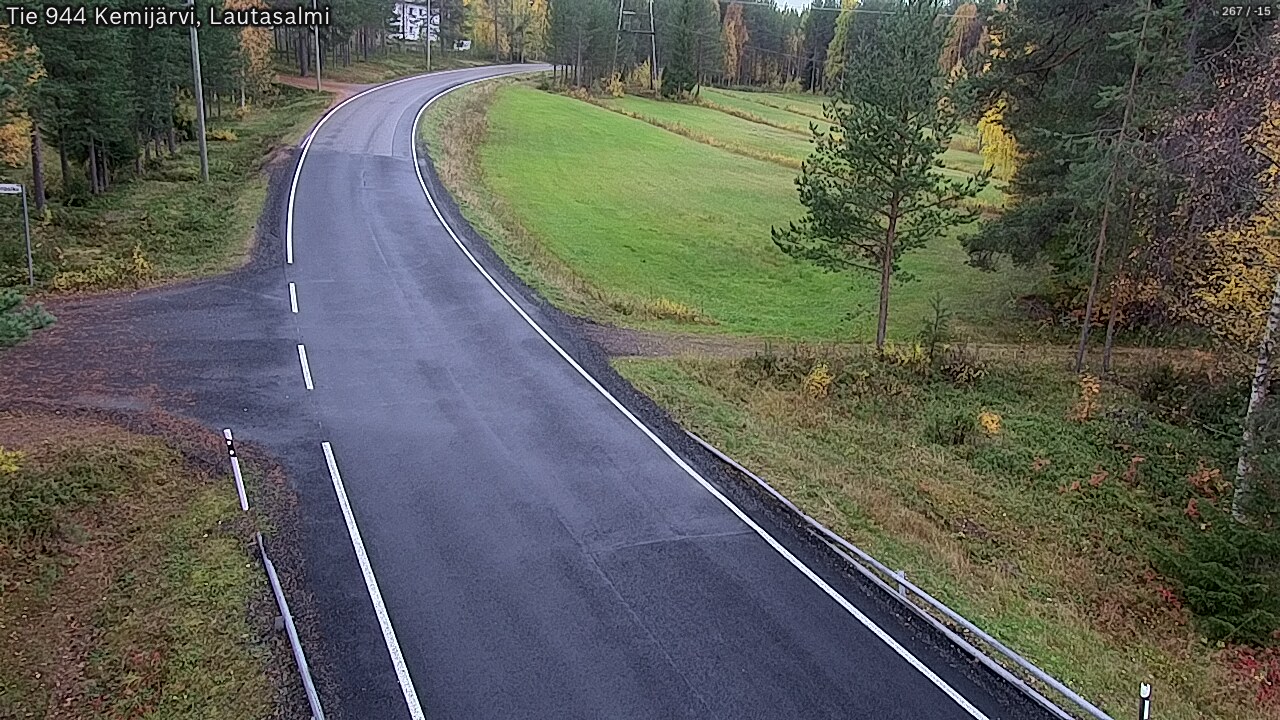Kelikamerat Kuva Tie 944 Kemijärvi, Lautasalmi, Kemijärvi, Lappi