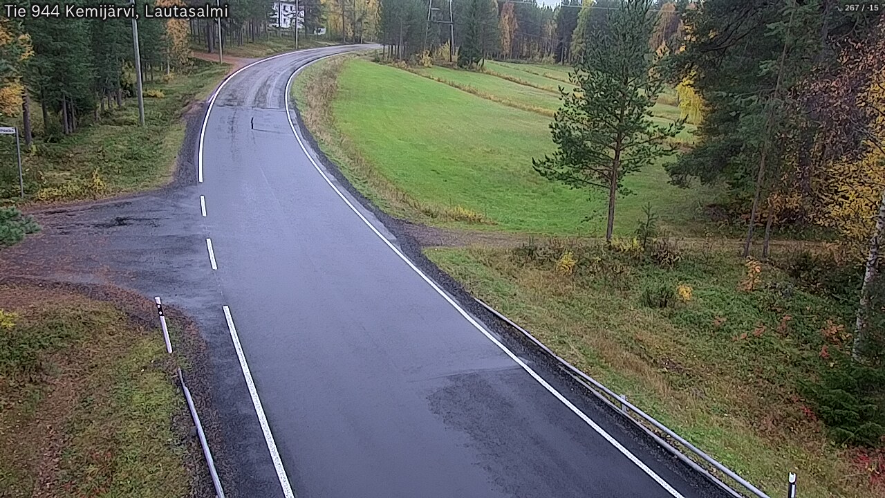 Kelikamerat Kuva Tie 944 Kemijärvi, Lautasalmi, Kemijärvi, Lappi