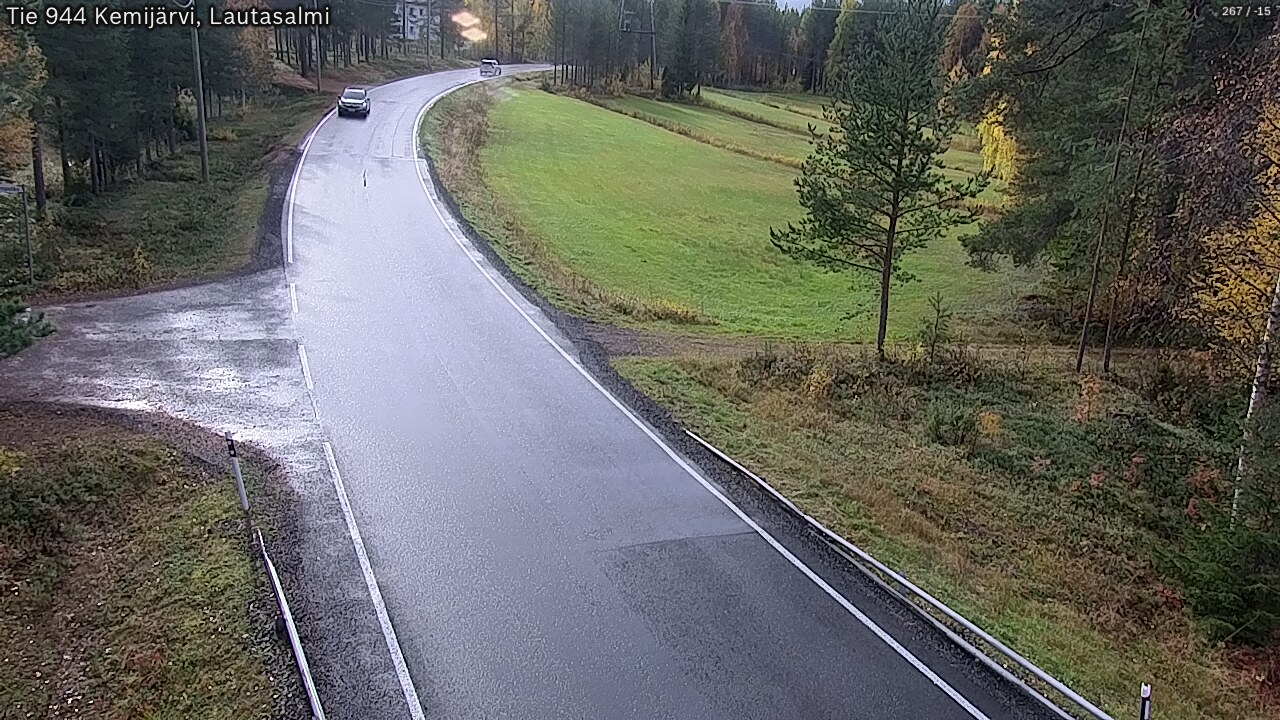 Kelikamerat Kuva Tie 944 Kemijärvi, Lautasalmi, Kemijärvi, Lappi