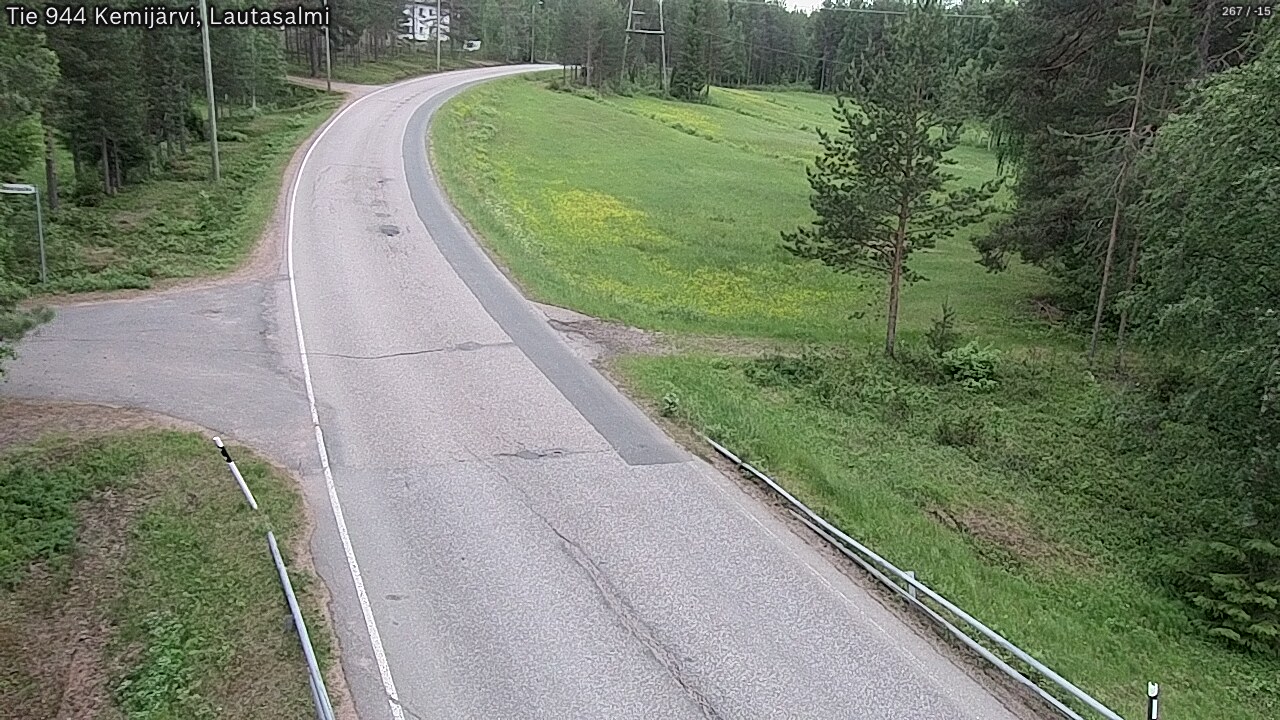 Kelikamerat Kuva Tie 944 Kemijärvi, Lautasalmi, Kemijärvi, Lappi