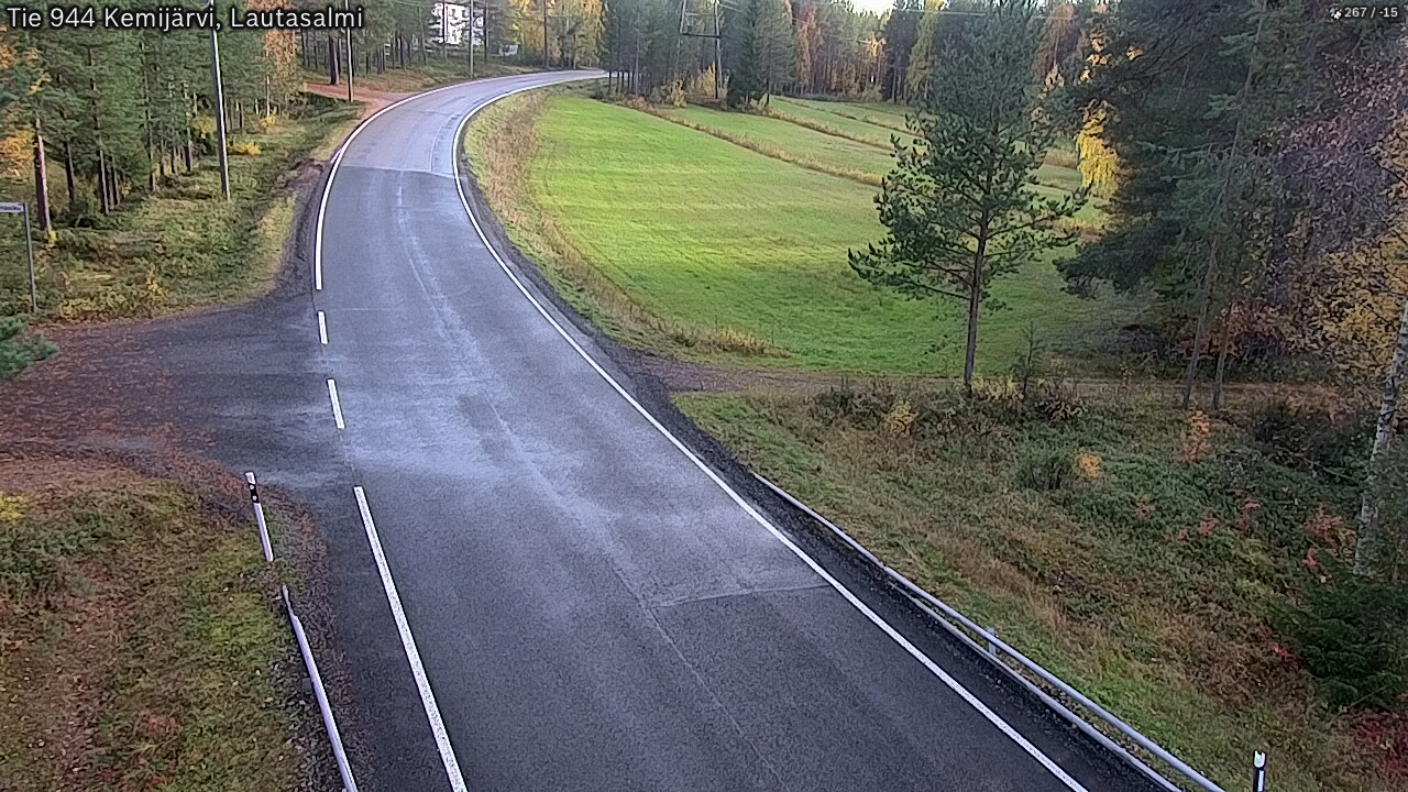 Kelikamerat Kuva Tie 944 Kemijärvi, Lautasalmi, Kemijärvi, Lappi