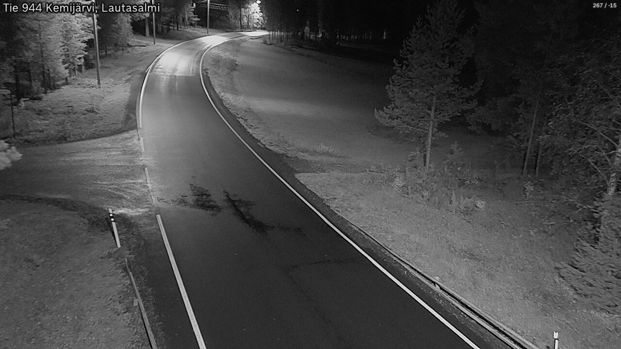 Kelikamerat Kuva Tie 944 Kemijärvi, Lautasalmi, Kemijärvi, Lappi