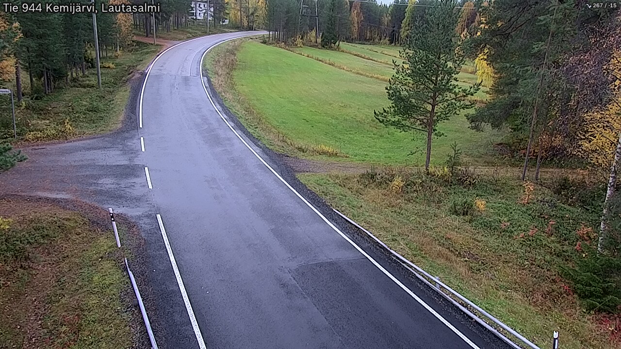 Kelikamerat Kuva Tie 944 Kemijärvi, Lautasalmi, Kemijärvi, Lappi