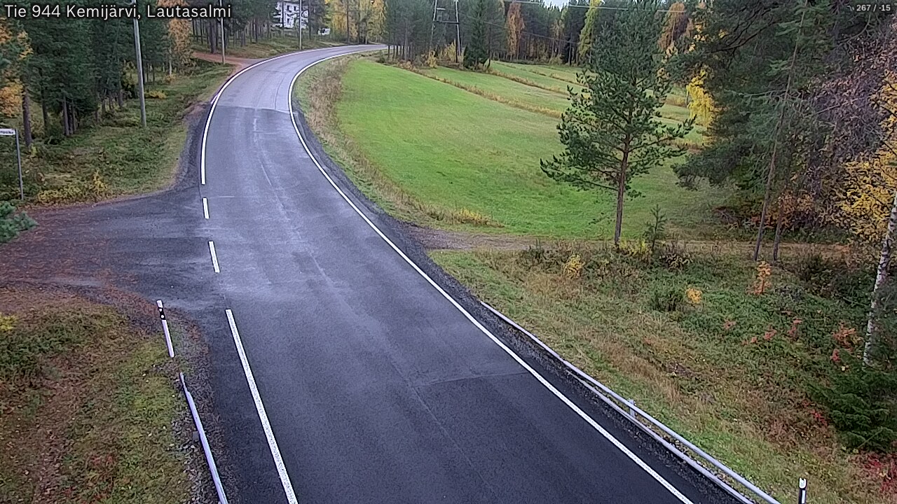 Kelikamerat Kuva Tie 944 Kemijärvi, Lautasalmi, Kemijärvi, Lappi