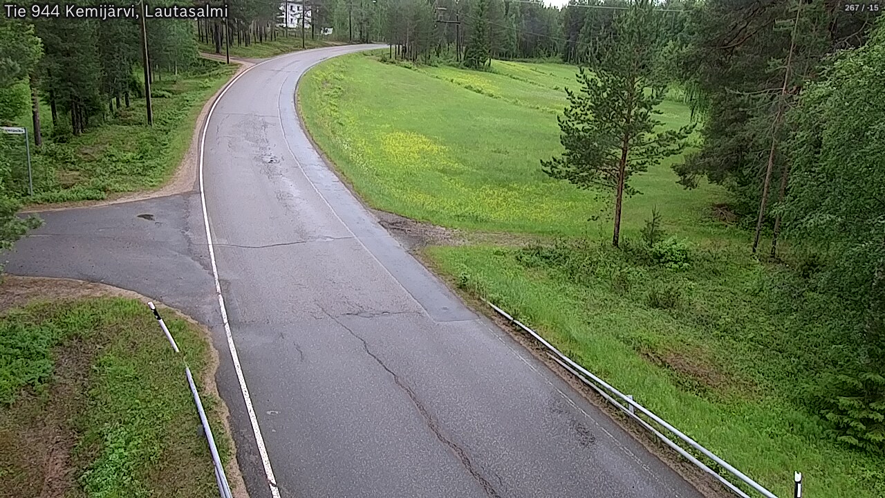 Kelikamerat Kuva Tie 944 Kemijärvi, Lautasalmi, Kemijärvi, Lappi